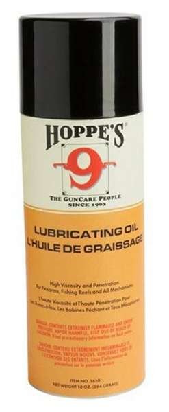 Hoppe's 1610 Lubricating Oil 10 oz Aerosol High Viscosity Non-Hardening