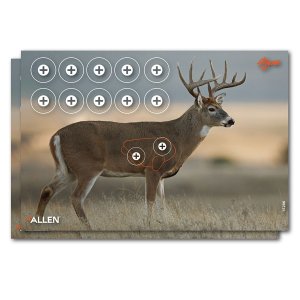 Allen Company EzAim Four Color Whitetail Paper 16.5x24 2 pk