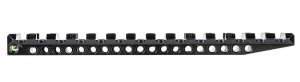 Tapco TAP22043 Scope Base Black Ruger 10/22 0 MOA