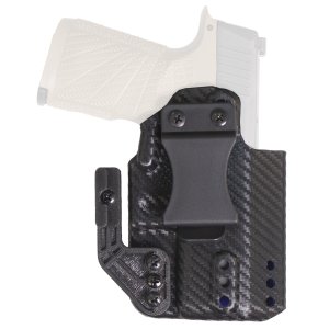 DeSantis 213KA1LZ0 Persuader IWB Holster, Right Hand, Carbon Fiber, Black