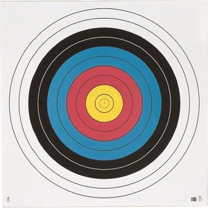 Maple Leaf Press TA-80 Target Face 80cm 10-Ring WA Archery 12 Pack