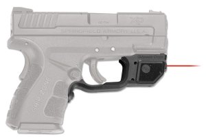 Crimson Trace LG-496 Laserguard Red Laser for Springfield XD MOD.2 Black