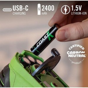 Coast PRODUCTS ZXAA RECHARGABLE BATTERY 4-PACK