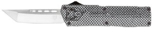 CobraTec Knives CFCTLWTNS 3.25 In D2 Steel OTF Tanto Carbon Fiber