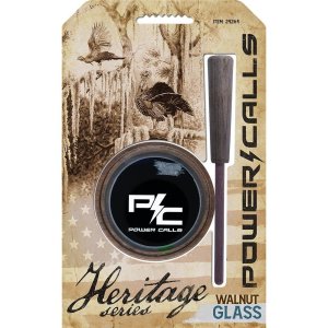 Power Calls Heritage Series Glass Pot Call Walnut Pot Crystal Tone