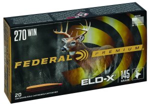 Federal Premium P270ELDX1 270 Winchester 145 Grain Polymer Tip 20 Rounds