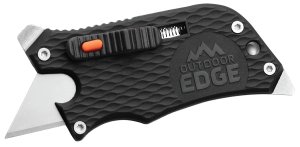 Outdoor Edge SlideWinder SWK-30C Plain Utility Blade Screwdriver