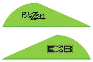 Bohning Blazer Vanes Neon Green 100 pk. 10832NG2