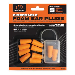 Walkers Foam Ear Plugs 10 pk.