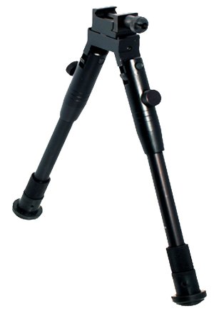 UTG TL-BP69S High-Pro Shooters Bipod Black 8.7-10.6" Picatinny/Weaver