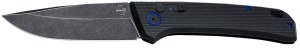 Boker 01BO921 FRND Auto 3.3" Drop Point Plain Blade Black