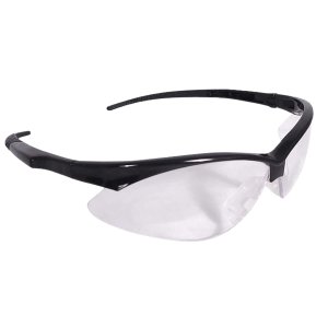 Radians Outback Shooting Glasses Black Clear Lens OB0110CS