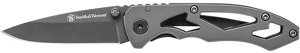 Smith & Wesson Skeletonized Folding Knife CK400CP Stainless Steel Blade 3.20" Handle Pocket Clip
