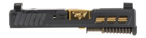 Zaffiri G43 Slide Optics Ready Black Gold Finish