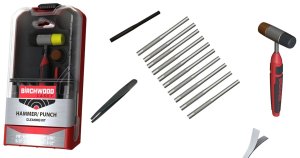 Birchwood Casey HMPNCHKIT Hammer & Punch Kit 19-Piece Heat-Treated