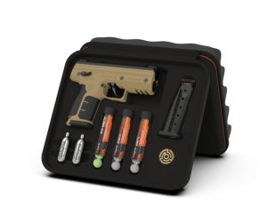 Byrna SK68300TANKINETIC SD Kinetic Kit .68 Cal CO2 Tan Polymer Grip
