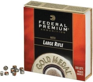 Federal Ammunition Gold Medal Premium Large Rifle Mag GM215M Multi-Caliber