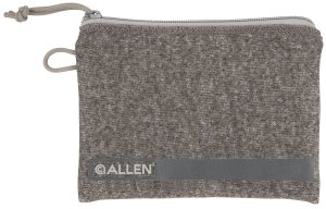 Allen Company 3625 Handgun Pouch 5 In x 7 In Gray Lockable Zippers