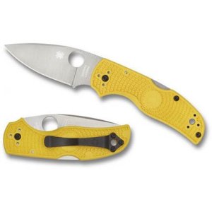 Spyderco C41PYL5 Native 5 Salt 2.5" Yellow LC200N Knife