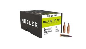 Nosler 24090 6mm .243 Caliber 90 Grain Spitzer Bullet 50 Count