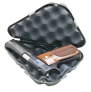 MTM Case-Gard 802C40 Nylon Single Handgun Case Black 9.3 In