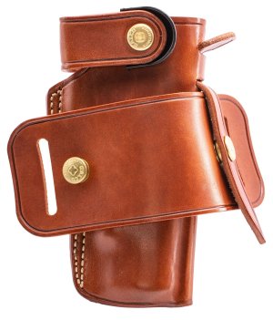 Galco IRO212 Ironhide Tan Leather Ambidextrous 1911 Belt Holster