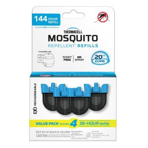 Thermacell Rechargeable Mosquito Repellent Refill 36HR 4-Pack