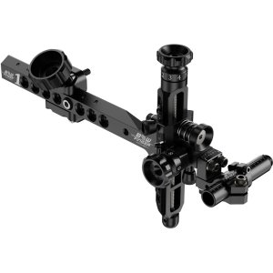 Bowfinger 1 V2 Sight Black LH Adjustable Metal Sight with Tapes