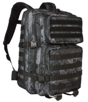 Red Rock Gear PRYM1 Large Assault Pack Blackout Camo MOLLE Pockets