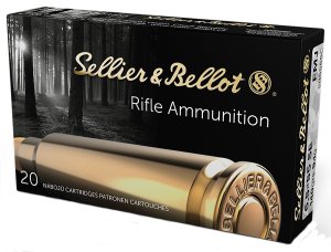 Sellier & Bellot SB6555C 6.5x55 Swedish 140gr FMJ-BT 20rd