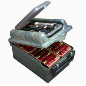 MTM 100 Rd Wild Camo Shotshell & Choke Case for 12/16/20 Ga up to 3in