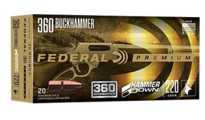 Federal LG360BH1 HammerDown 360 Buckhammer 220gr Soft Point 20/Box