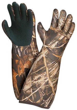 Allen Neoprene Waterproof Decoy Gloves 18" Length Realtree Max-5 Camo