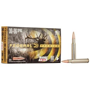 Federal Premium P3006AE 30-06 Springfield 180 gr Barnes TSX 20 Box
