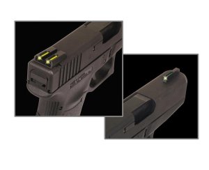 Truglo TG131MPTY TFO Handgun Sight Green/Yellow for Smith & Wesson M&P