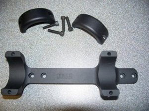 DNZ Products 1-Pc Base & Ring Combo Browning X-Bolt Short Action Matte