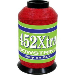 BCY 452Xtra Bowstring Material Red 1/4 lb, 67% Dyneema, 33% Vectran