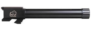 Tapco TAP22001 9mm Barrel Glock 17 Gen 1-3 Black Stainless Steel Nitride
