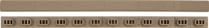 Magpul MAG602-FDE M-LOK Rail Cover Type 1 Flat Dark Earth 9.5" 2-Pack