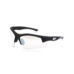 Smith & Wesson Super Cobra Frame Shooting Glasses Black Rubberized Clear Mi