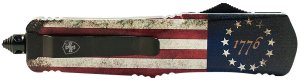Templar SBRF331 1776 Gen II OTF Knife 2.69 In 440C Betsy Ross Handle