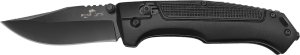 BEAR & SON MC-550-AlBK-B 4.5" Black Aluminum Lockback Knife Clip Point