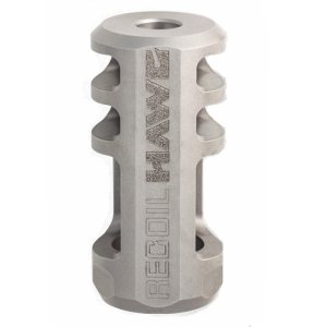 Browning 1293083 Recoil Hawg Muzzle Brake Silver, Multi-Caliber, Steel