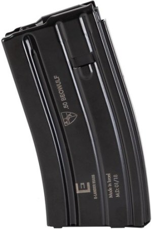 E-Lander .50 Beowulf 7-Round Steel Magazine for AR-15