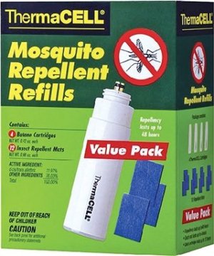Thermacell R4 Repellent Refill 48hr 12 Mats/4 Cartridges 15ft Protection