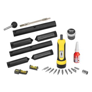 Wheeler 545454 Scope Mounting Kit 1 in 30 mm Torque Screwdriver Black