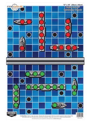 Birchwood Casey Pregame Battle at Sea 35581 12x18 Blue 100 Pack 12" X 18"