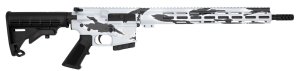 GLFA GL15350PSNO AR-15 Rifle .350 Legend 16" Nitride Barrel Snow Camo