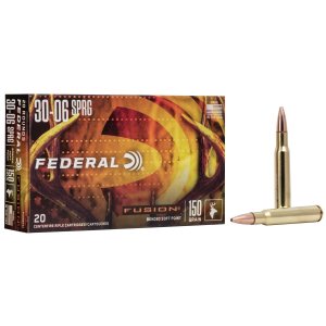 Federal Premium Fusion 30-06 Sprg 150 Grain 20 Round Box F3006FS1