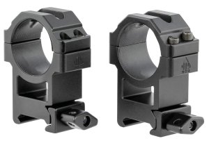 UTG RG2W3224 Max Strength 30mm High Scope Rings Black Anodized